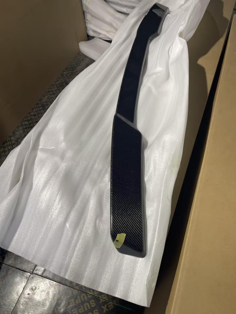 *BLEMISHED- DISCOUNTED* 2005-2013 C6 Corvette -CARBON FIBER  "ZR1 Style" Rear Trunk Lid Spoiler Wing- for all models